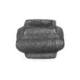 fer forgé Garniture pour barreau HAUTEUR 22 mm x 39 mm LARGEUR - Ref G7-14C