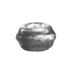 fer forgé Garniture pour barreau HAUTEUR 22 mm x 40 mm LARGEUR - Ref G1-16