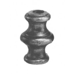 fer forgé Garniture pour barreau HAUTEUR 80 mm x 50 mm LARGEUR - Ref G4-18