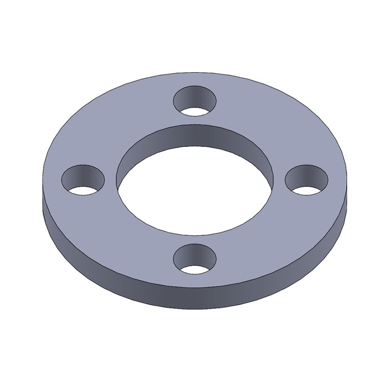 fer forgé Platine de fixation ronde DISQUE DIAM. 60 mm PERCE ROND 31 mm ép. 6 mm Ref PLR60R30-6