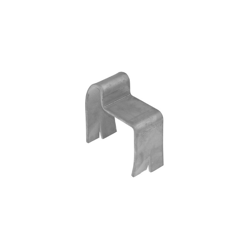 fer forgé Galoche HAUTEUR 150 mm x 60 mm LARGEUR Plat 60x6 - Ref GAL2