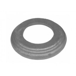 fer forgé Platine cache scellement estampée platine diamètre 120 mm - Passage Rond 65 mm - Ref P60-65