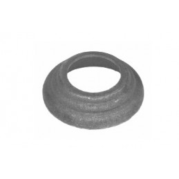 fer forgé Platine cache scellement estampée platine diamètre 60 mm - Passage Rond 30 mm - Ref P60-30