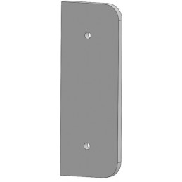 fer forgé Plaque pour serrure verticale CISA à fouillot réversible 140 mm x 85 mm - Ref EGH6