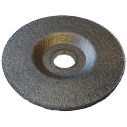fer forgé Platine cache scellement estampée DIAMETRE 63 mm - Ref P37N-14