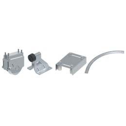 fer forgé KIT "RADIUS" - Vantail Principal Courbe R : 0,50 m