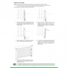 fer forgé Roue de compensation réglable  - Ref 750125