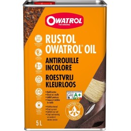 fer forgé Rustol Owatrol incolore  - Ref RUSTOL5L