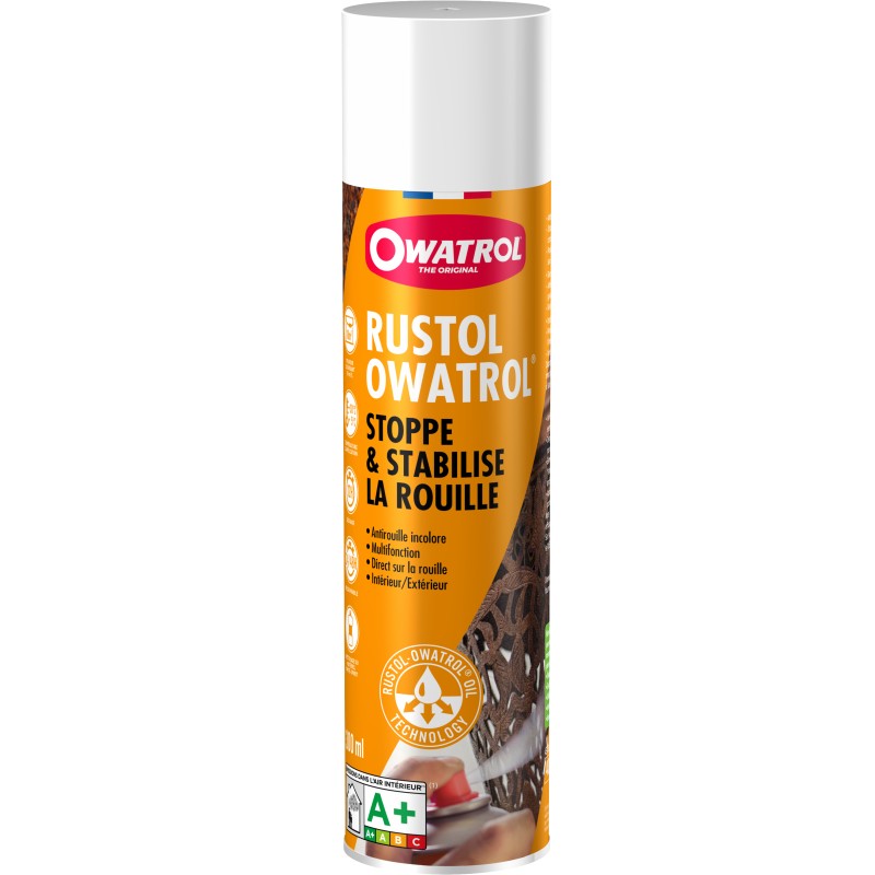 fer forgé Rustol Owatrol incolore ATO - Ref RUSTOL-A500ML