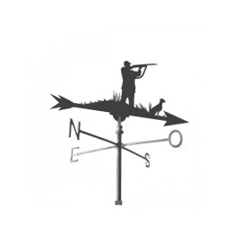 fer forgé Girouette Chasseur- ref. GIR-CHASSEUR