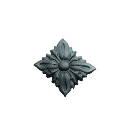 fer forgé ROSACE DECORATIVE ESTAMPEE - REF. BE14-084-01
