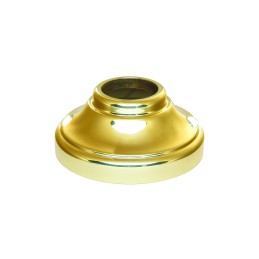 Platine cache scellement laiton - DIAMETRE 110 pour passage ROND 40 - Ref. BSCSL114